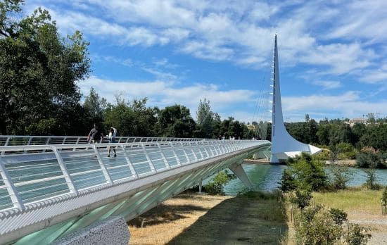 Redding Pedestrian Bridge Redding Pedestrian Bridge