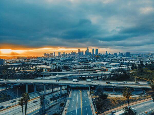 California highways in LA